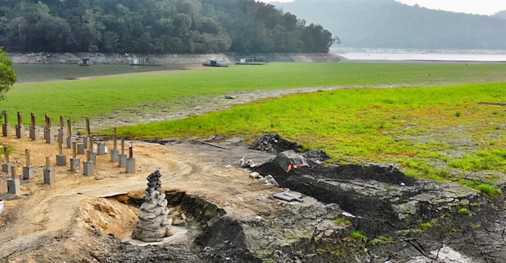宝岛台湾的日月潭干成另一个世界网友叹道怎么更美了