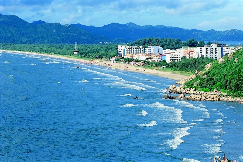 上川岛飞沙滩  江门市海洋渔业局供图江门:屹立于南海之中的川山群岛