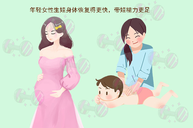 早生孩子和很晚才生孩子的女性到了中年过的是完全不同的人生