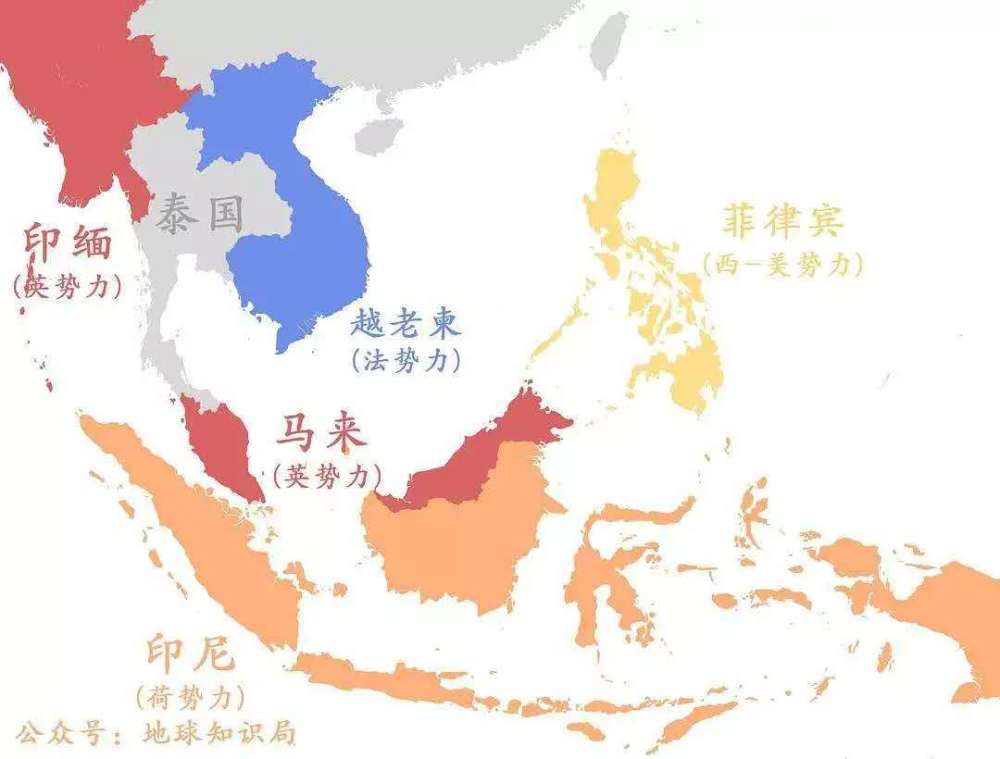 紧接着,以东南亚诸国为代表不少亚洲国家,都沦为了他们的殖民地.