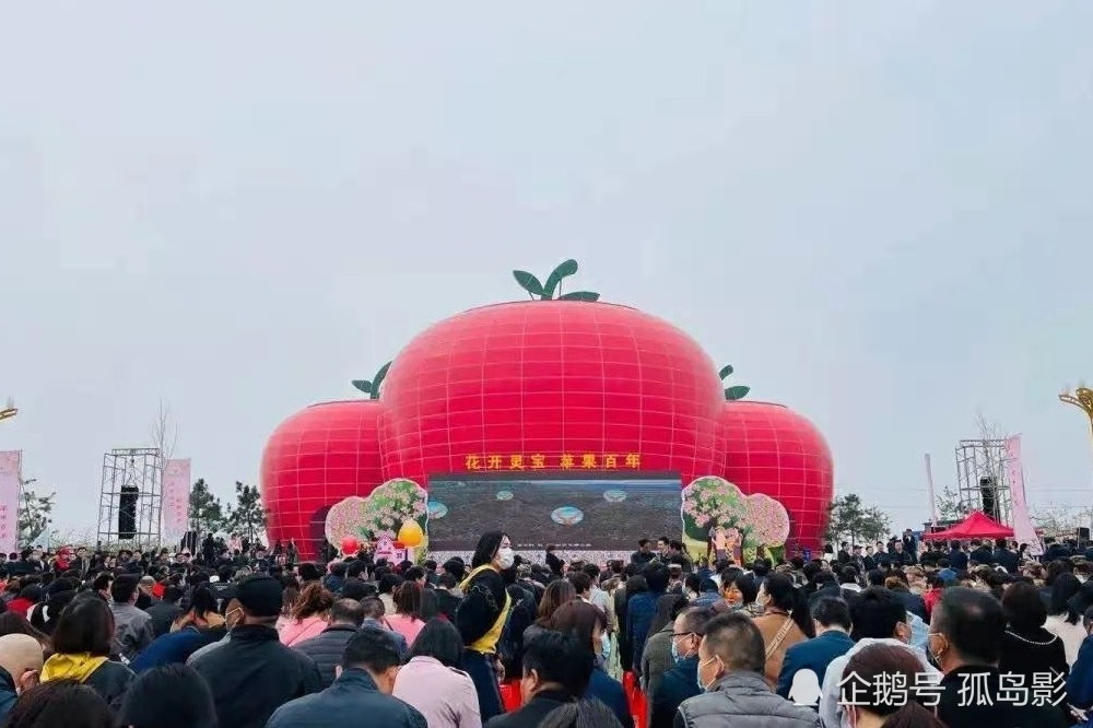 健康体育展演助兴中国灵宝苹果花节