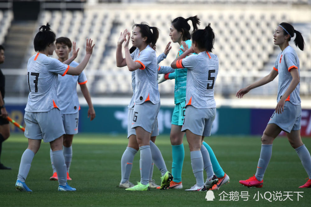 中国女足客场2-1韩国图片