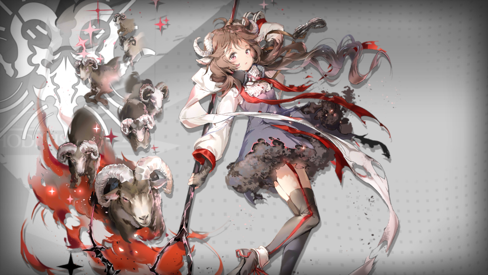 明日方舟rua牛把自己周年庆的女装准备好了你还别说真好看