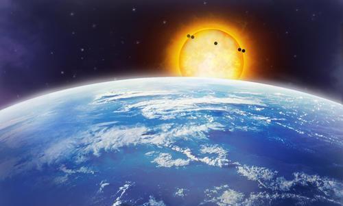 日食与日凌平均400年左右才能看到一次的天文现象