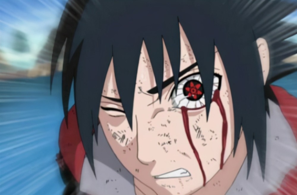 在佐助获得了永恒万花筒之后再一次膨胀了,本来带土和白绝都是来帮助