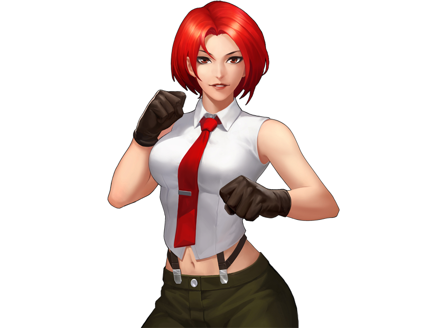 致敬她力量盘点拳皇中的女格斗家