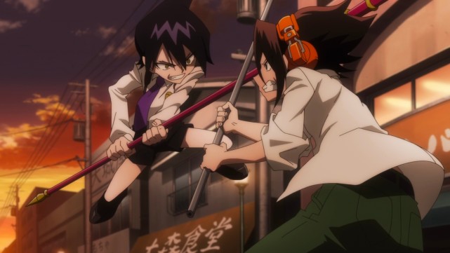 通灵王麻仓叶战胜莲可爱未婚妻安娜登场