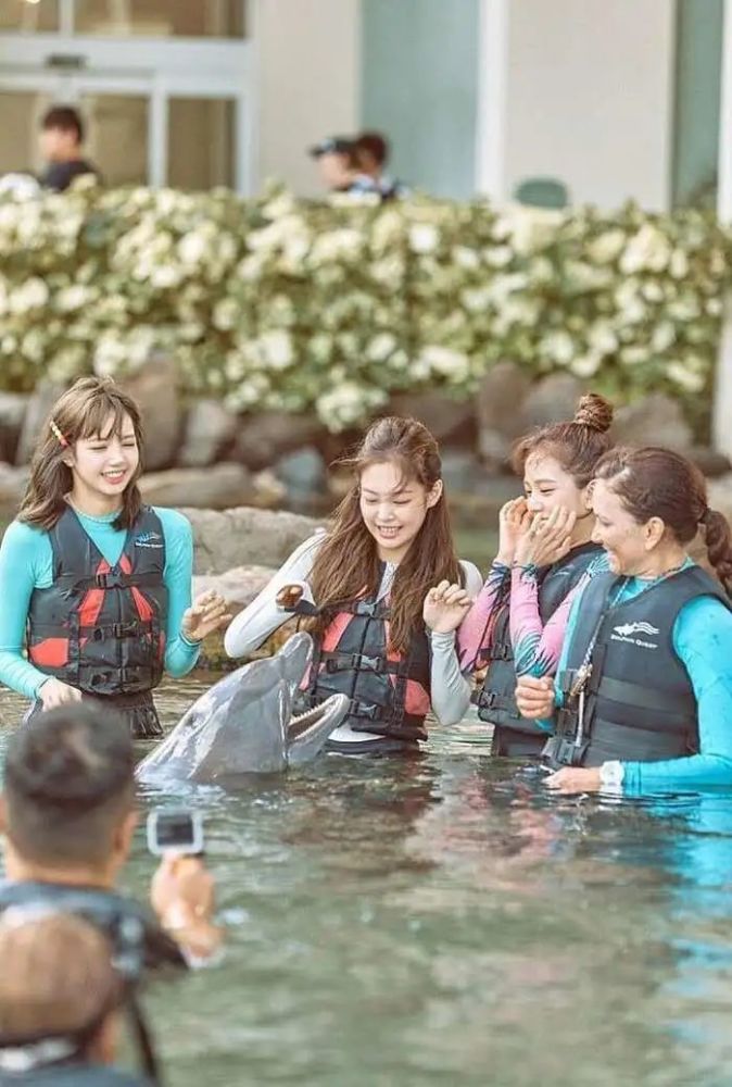 blackpink夏威夷美图拍摄花絮