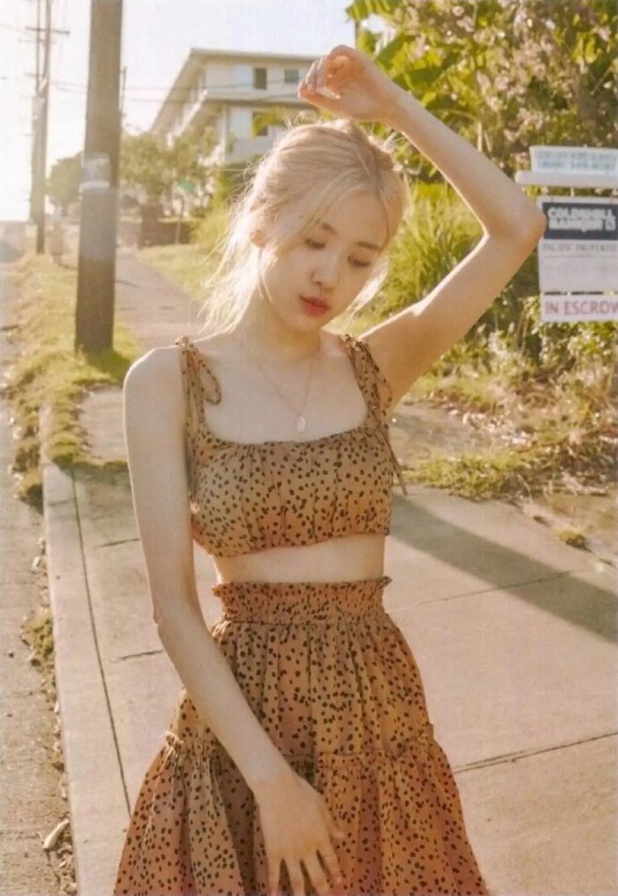 rose 朴彩英jennielisakim jisoo夏威夷写真拍摄花絮,浓郁的夏日气息