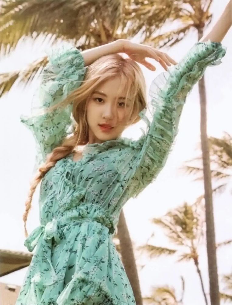 rose 朴彩英jennielisakim jisoo夏威夷写真拍摄花絮,浓郁的夏日气息