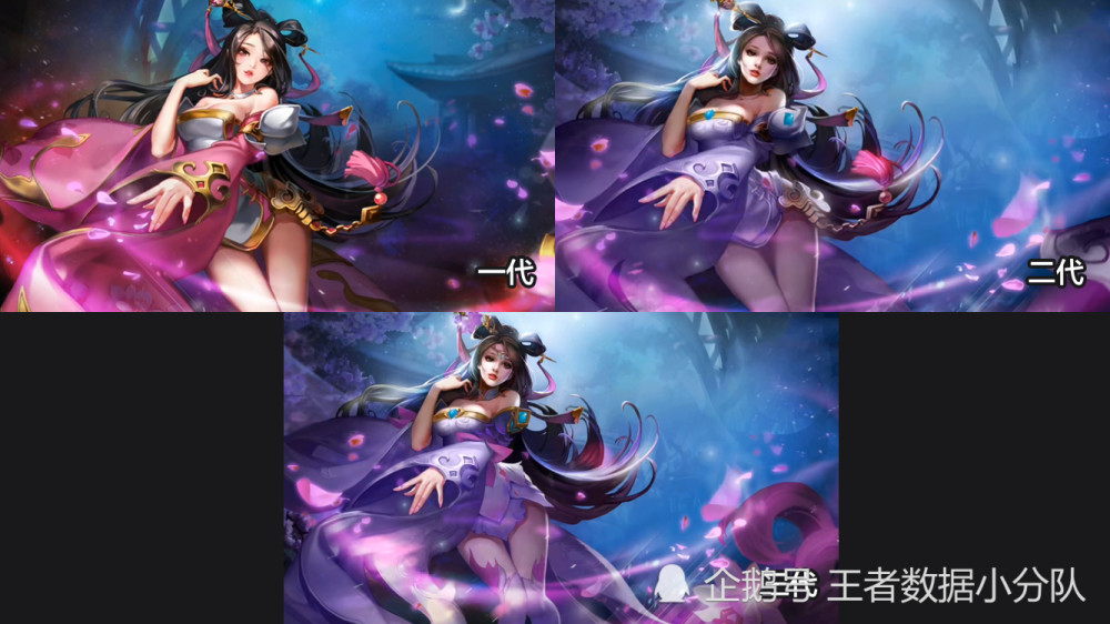 《王者荣耀》94款老版英雄原画汇总:未经"加衣"的女英雄才叫媚 - 王者