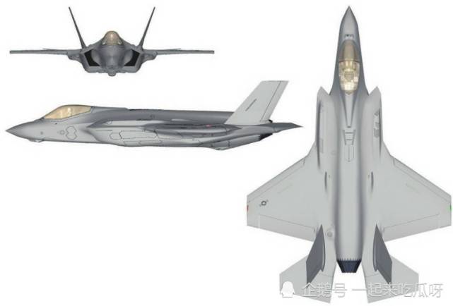 f-35三视图   图片来源于网络