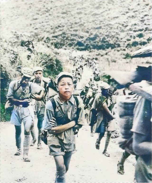 珍贵老照片那些奔赴抗日前线的男子汉