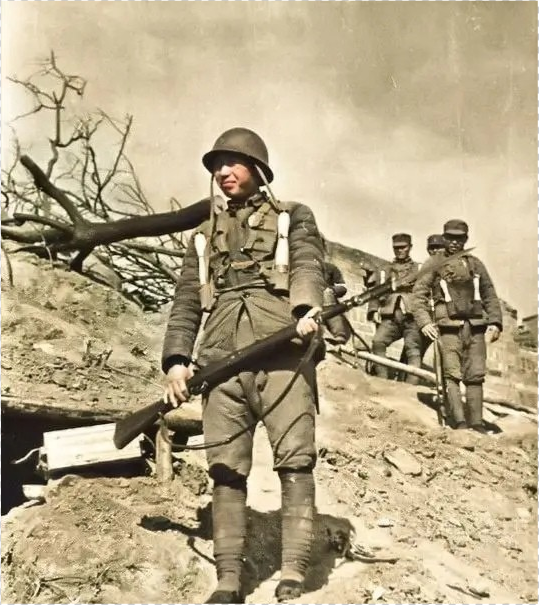 珍贵老照片那些奔赴抗日前线的男子汉