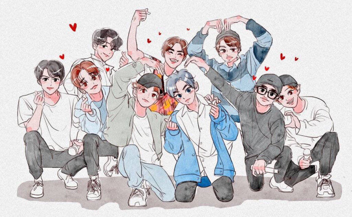 "——exo九周年啦!