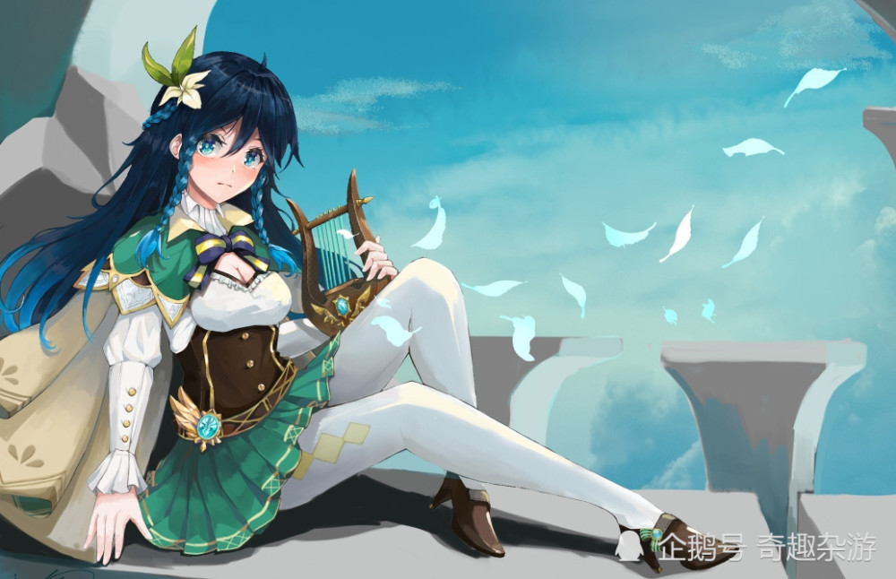 原神如果角色变成女装大佬行秋魈都变成了美女还有提瓦特四帅上演女装