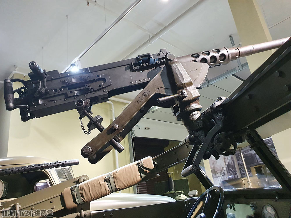 魔鬼总藏在细节里细说美国m3a1装甲侦察车的滑动机枪支架