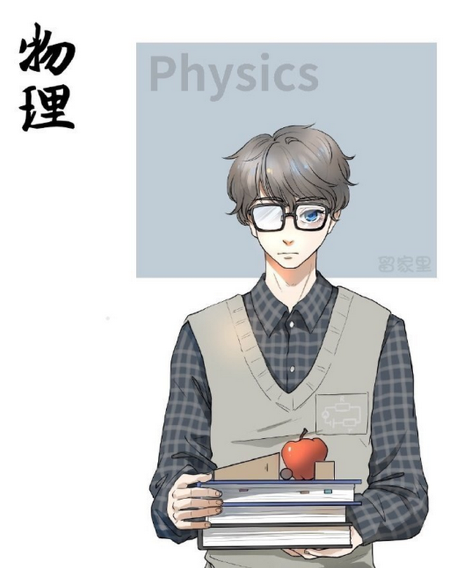 各种学科拟人化语文太有气质化学一脸嫌弃
