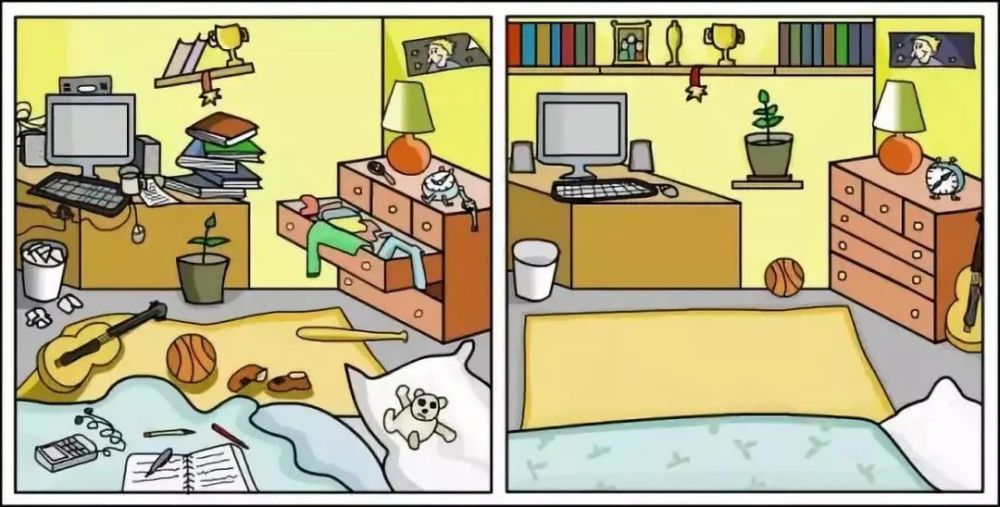 拥抱正能量从房间变干净开始