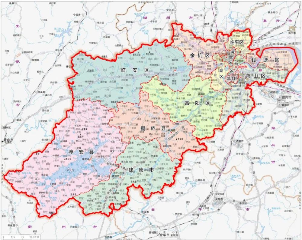 钱江台杭州部分行政区划优化调整正式发布