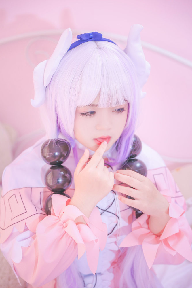 小林家的龙女仆康娜cosplay谁不喜欢这样的萌妹