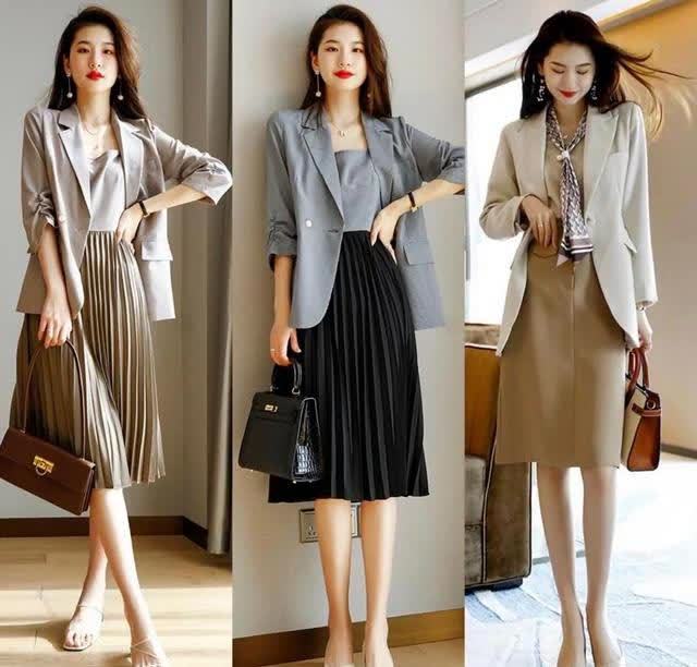 说真的,女性职场穿搭别太呆板,这21套穿搭模板,优雅又显精英范