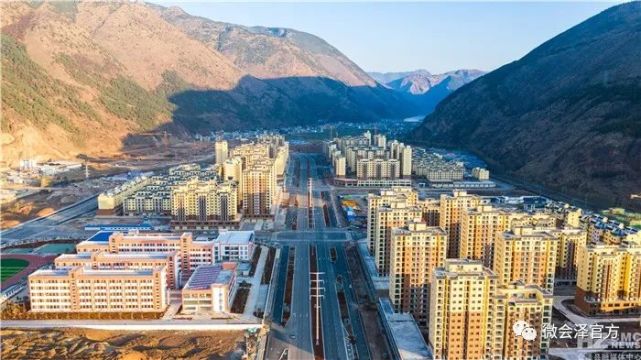 搬出大山幸福来曲靖会泽县易地扶贫搬迁新城群众生活美好