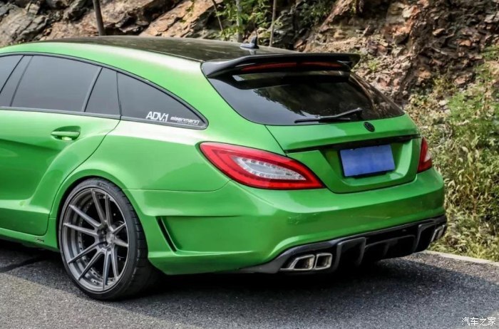 奔驰cls猎装版许多人都在感叹一辆车可以如此之美