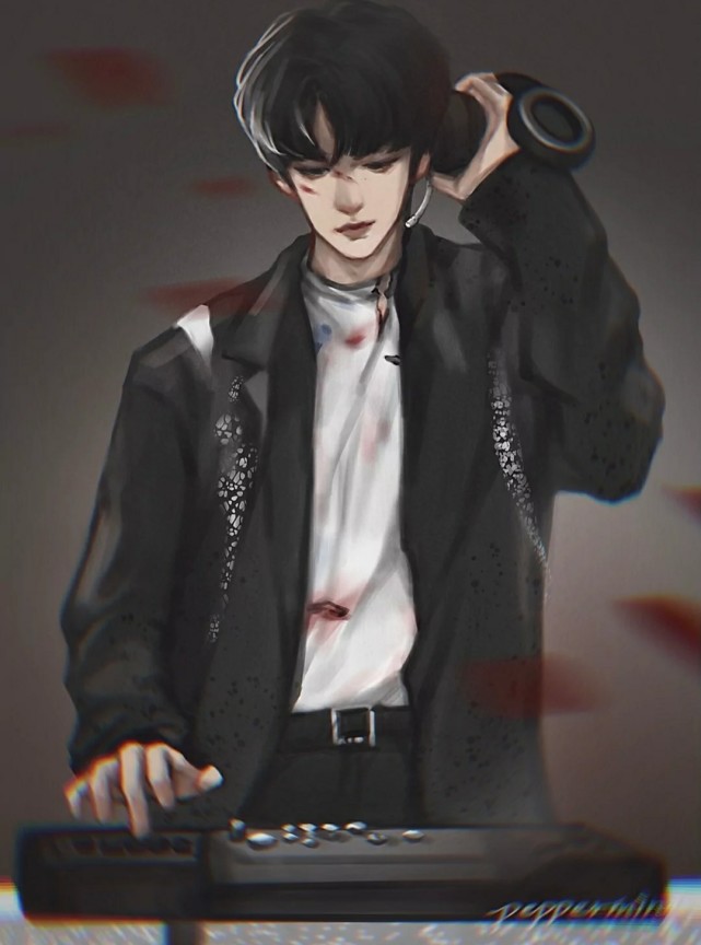 刘耀文壁纸漫画里走出来的小丸