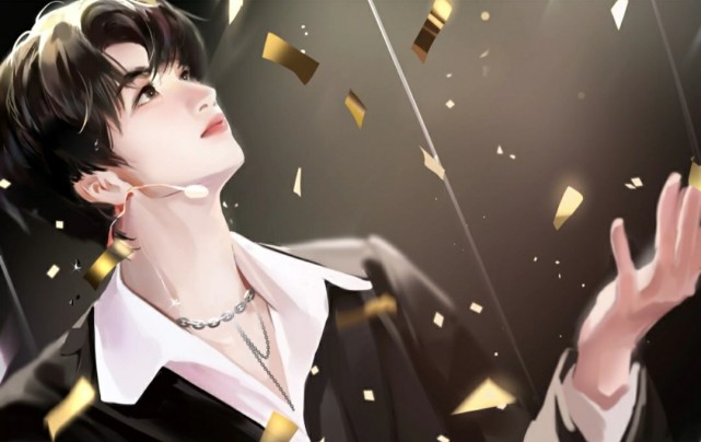 刘耀文壁纸漫画里走出来的小丸