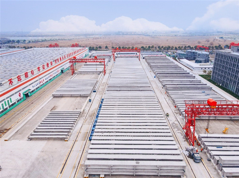 杭绍甬高速杭绍段项目预制梁板突破1000片大关_腾讯新闻