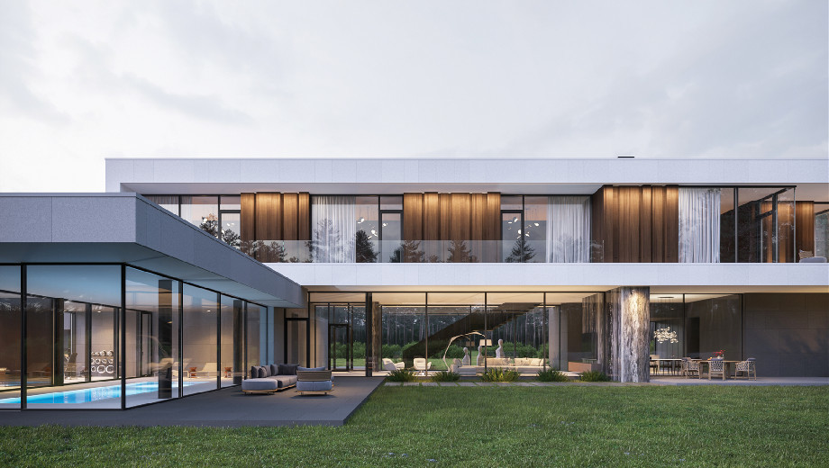 品帆建造现代简约风格别墅设计要素_腾讯新闻