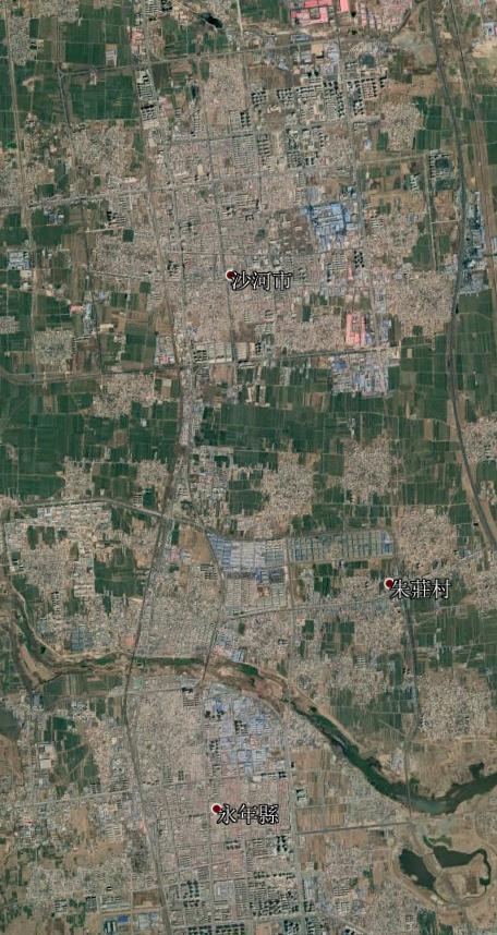 河北省邢台市沙河和邯郸市永年两地50年的变化为差别何如此之大