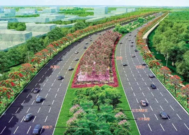 智慧大道北段规划建设效果图赣深高铁仲恺站将于12月通车 18分钟直达