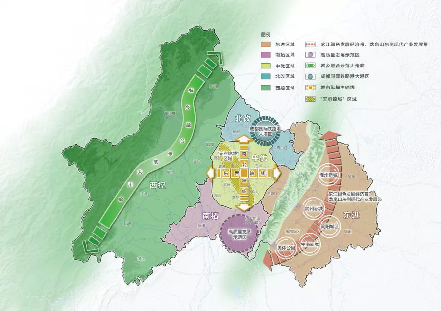 成都市规划图2025高清图片