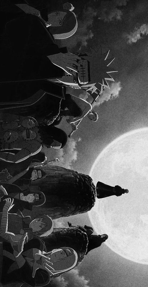 火影壁纸 火影高清晓组织手机壁纸炸屏 腾讯新闻