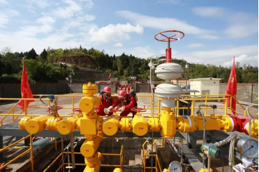 广元市又一口百万方气井成功投运