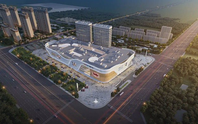 前方高能沧州吾悦广场已现雏形实现本土文化的时尚化应用