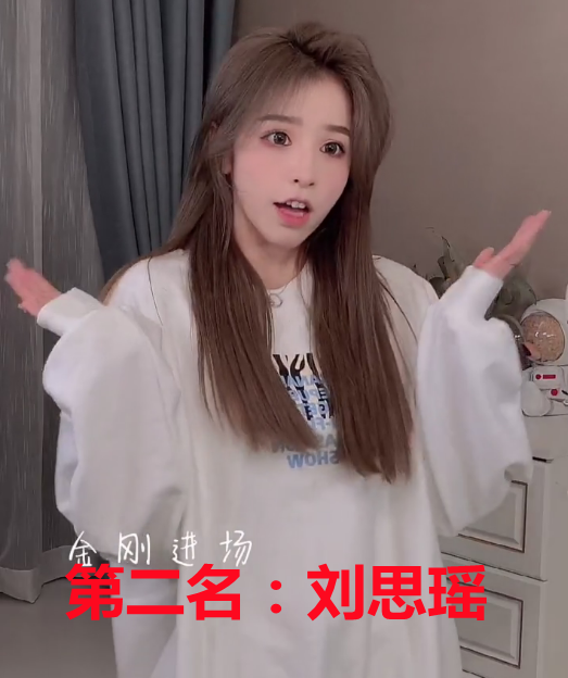 网友公认的最美女网红刘思瑶韩冰皆上榜第一名辣到我眼睛了