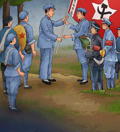 党史课三湾改编的故事