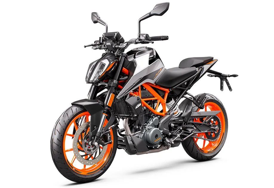 2021 ktm 390 duke新配色实拍_腾讯新闻