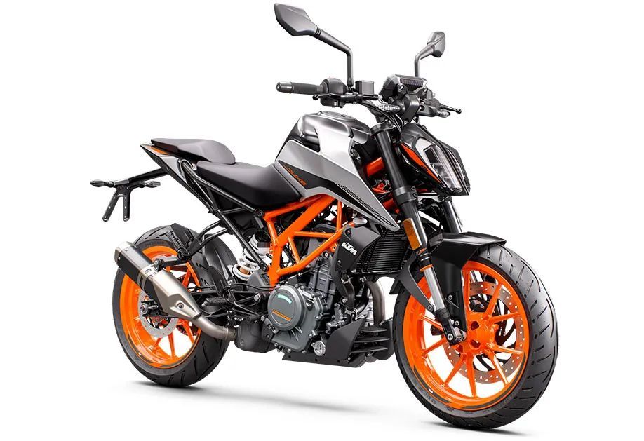 2021 ktm 390 duke新配色实拍_腾讯新闻