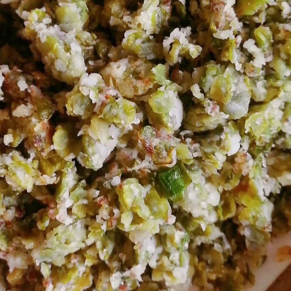 蒸一锅榆钱饭!嗯,是春天的味道!