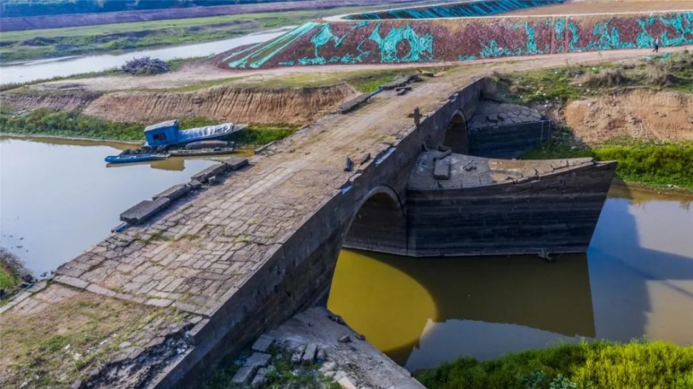 沉睡万绿湖底的明代永定桥再度重现_腾讯新闻