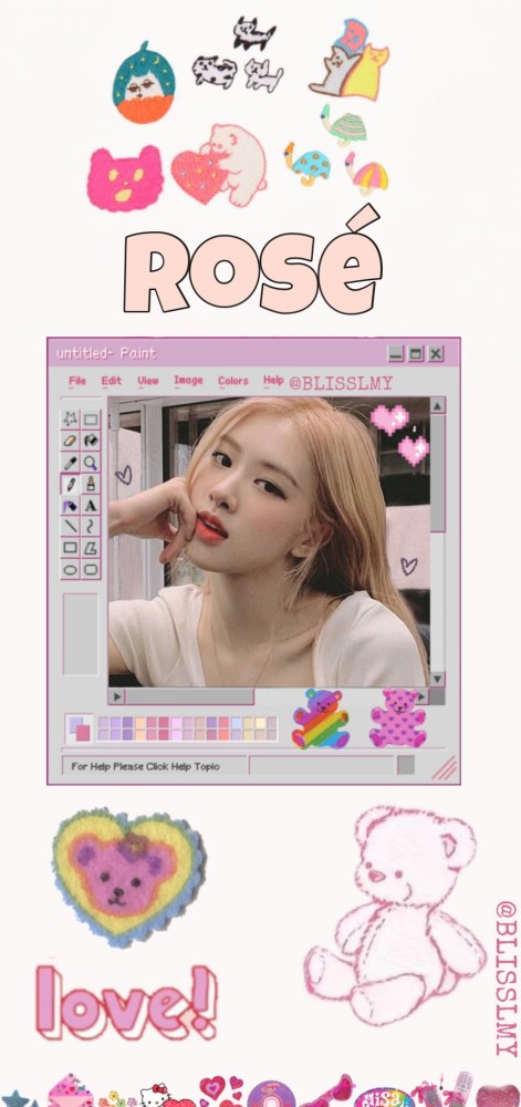 朴彩英rose拼图壁纸