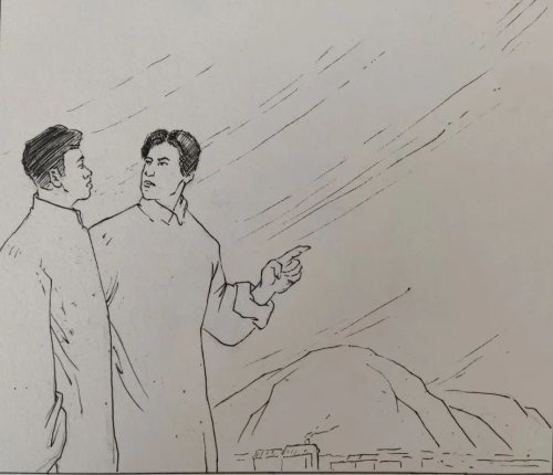 党史连环画汉中这位老师一支生花妙笔让党史学习趣味盎然