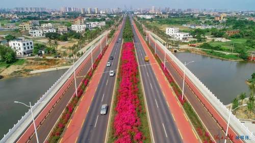 海口充分发挥交通设施支撑作用,推动国道,省道和高速公路的持续建成