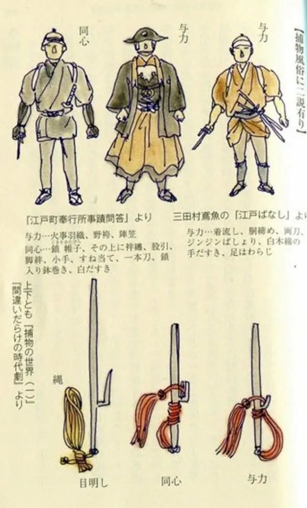 日本江户时代捕快利器无刃却能克制武士刀的十手