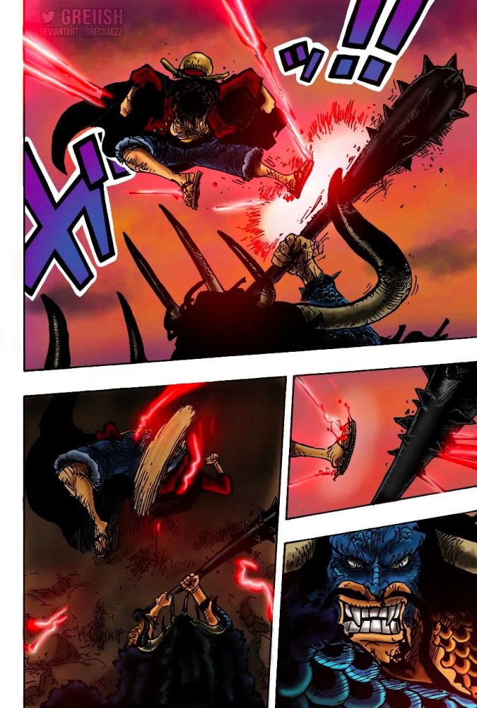 海贼王1010话彩页来啦不得不说索大的帅气程度亮到了极致