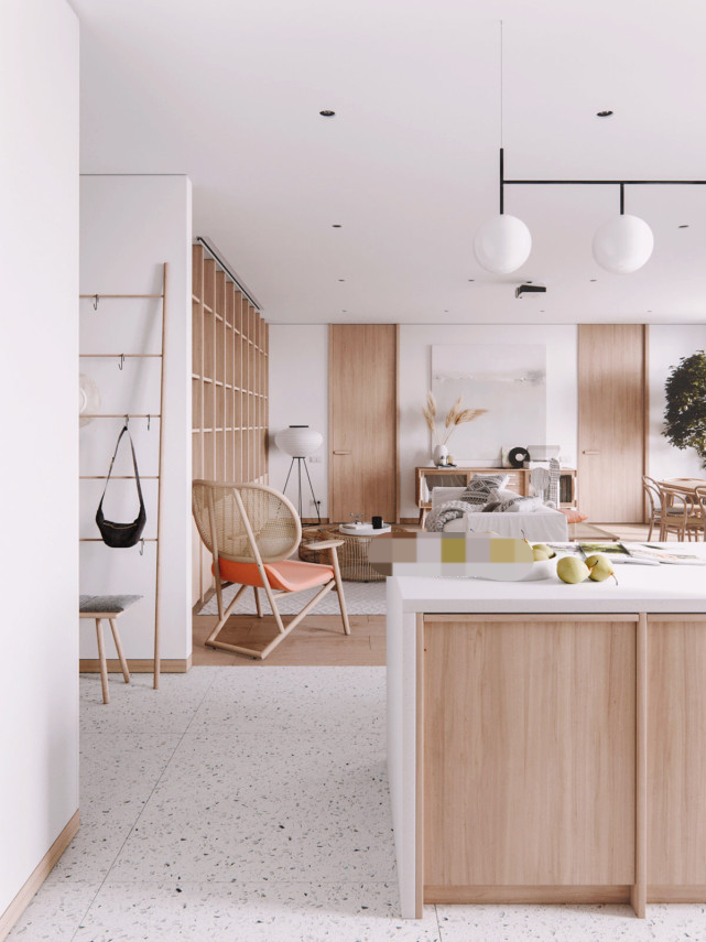 北欧风原木色清新治愈系的春日花房